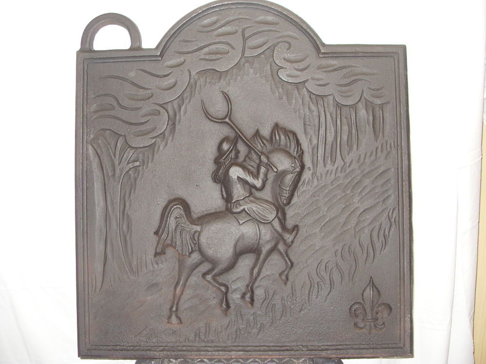 plaque de cheminee en fonte 90 Qu�ven (56)