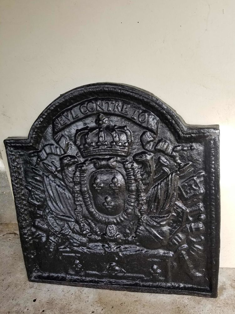 Plaque de chemin�e en fonte 230 Pacy-sur-Eure (27)