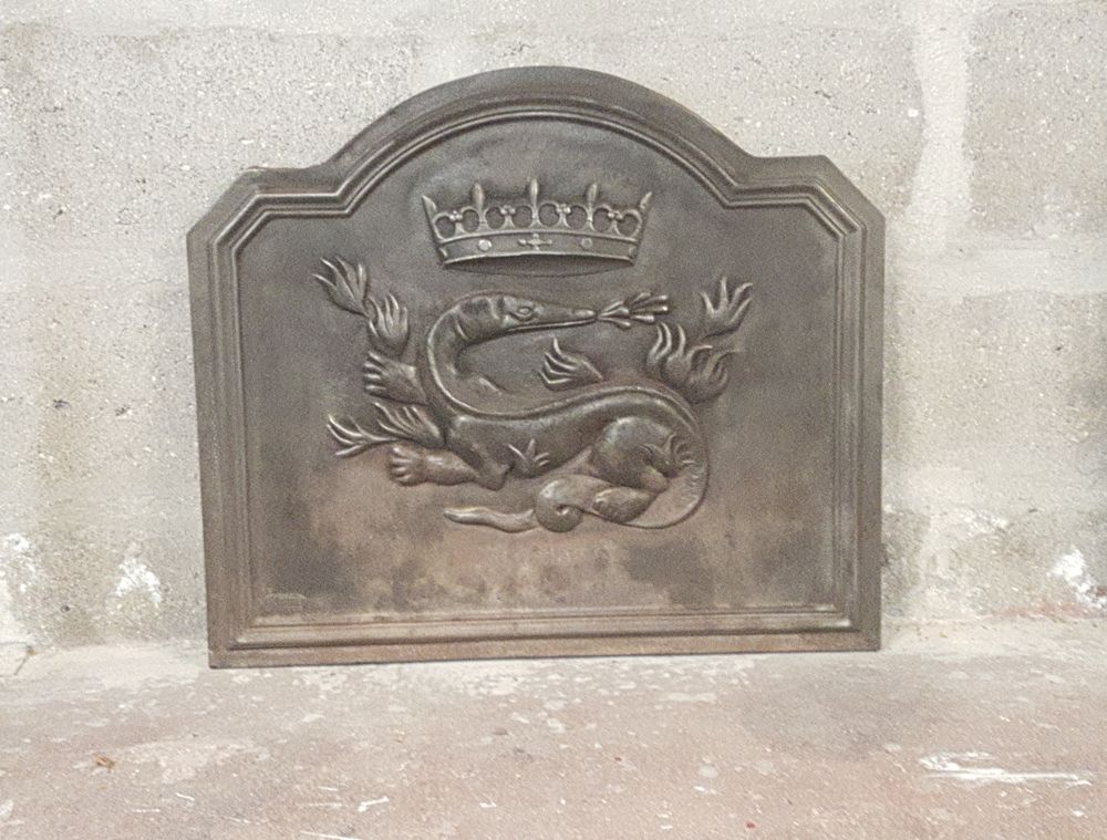 Plaque de chemin�e 150 Arques-la-Bataille (76)