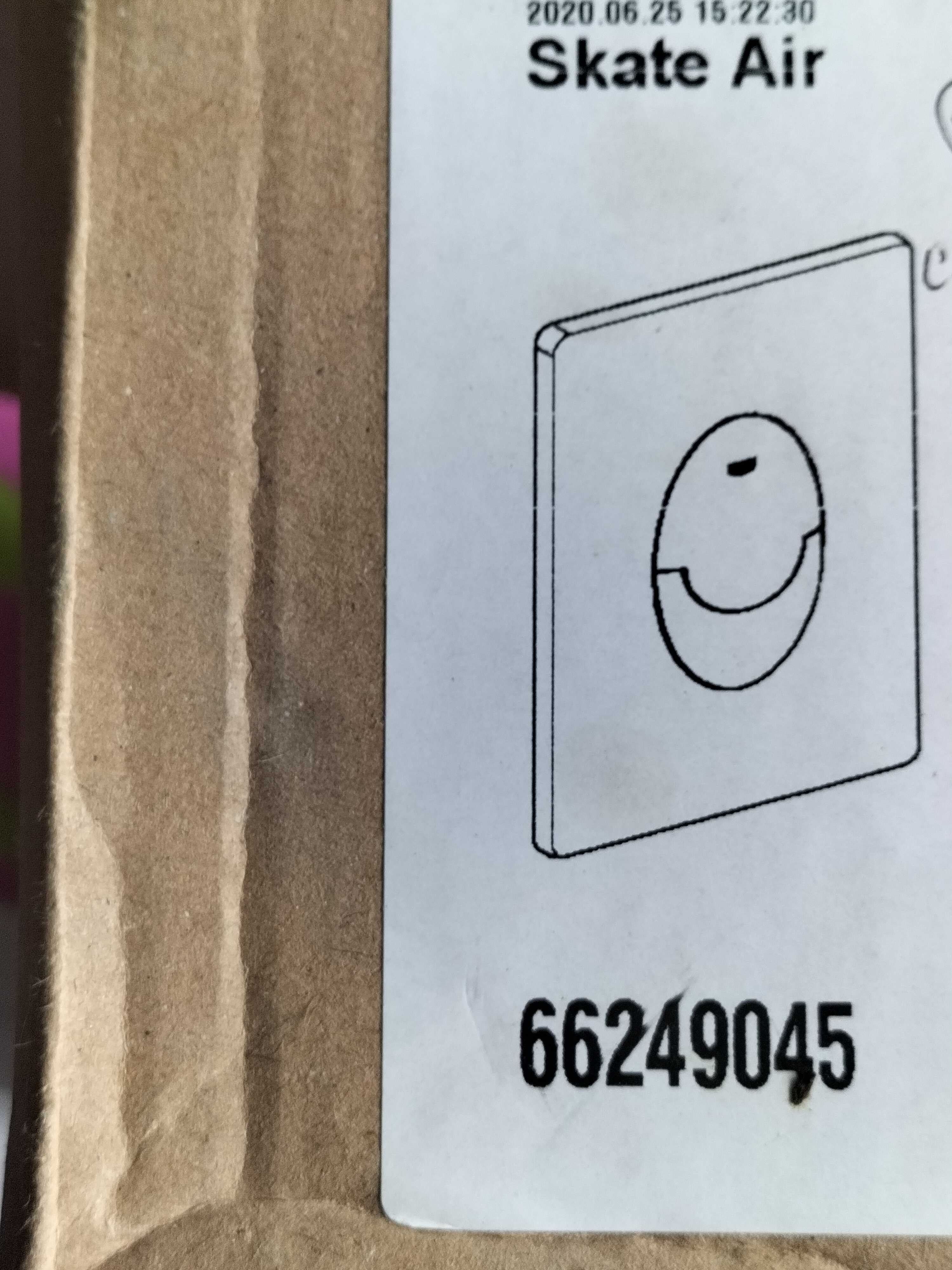 plaque de commande wc groh� neuve 50 Beauvoir (50)