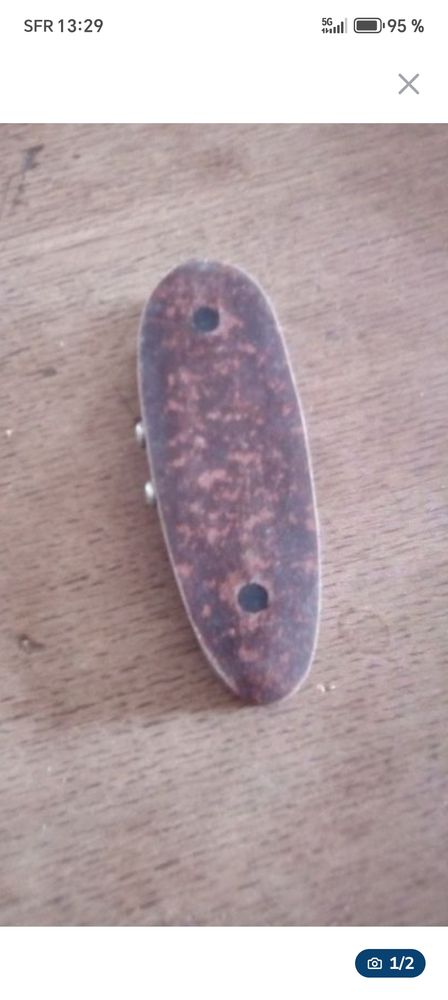 plaque de couche entraxe fixation 90m)) �paisseur 20m) +2vis 10 Conchil-le-Temple (62)