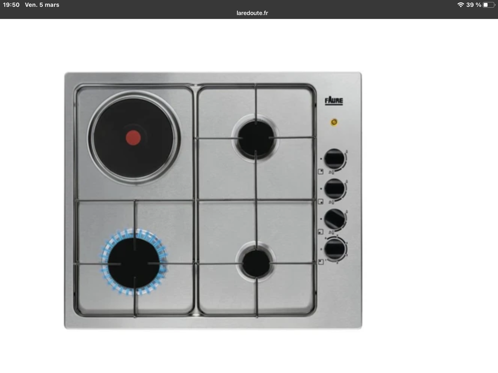 Achetez plaque de cuisson occasion, annonce vente à NeuillysurSeine