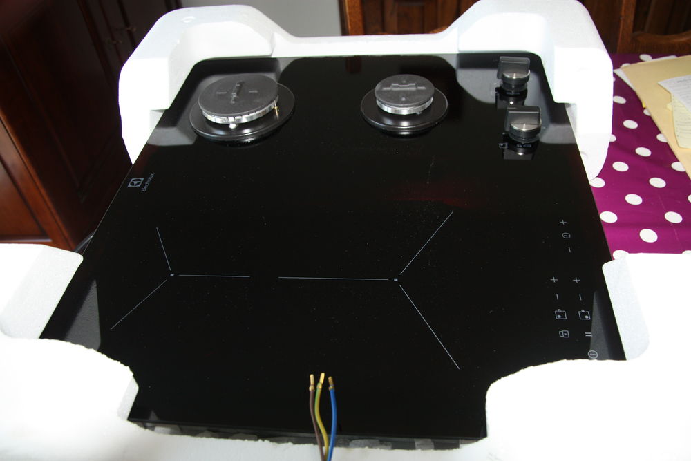 Plaque de cuisson mixte (induction-gaz) 350 Bricquebosq (50)