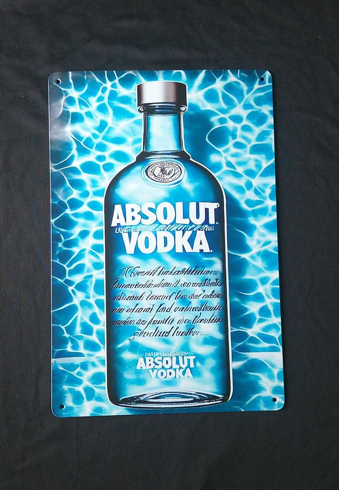 plaque d�co Vodka 11 Wizernes (62)