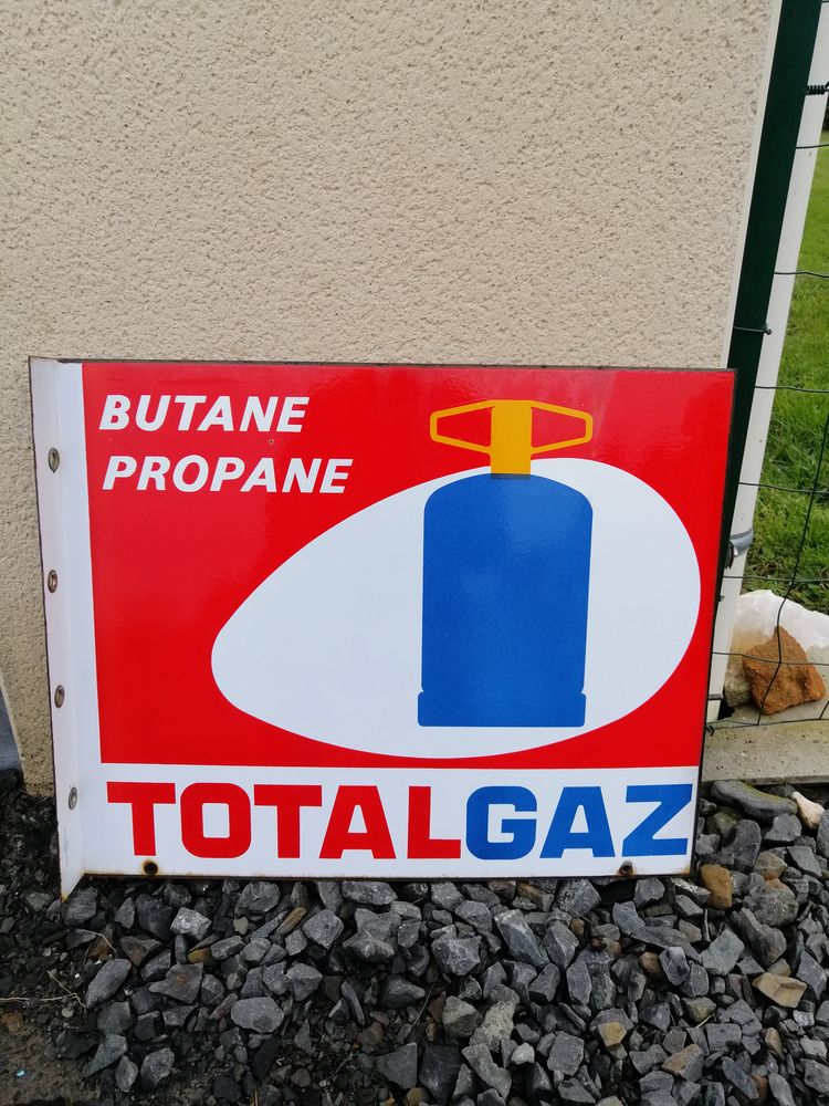 Plaque �maill�e Totalgaz 50 Magnac-Laval (87)