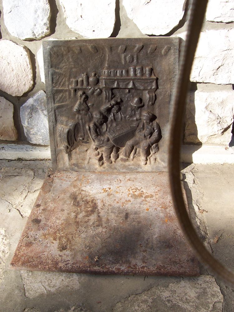 Plaque foy�re de chemin�e 40 Toulouse (31)