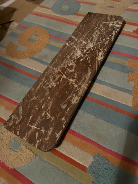 Plaque haute de chemin�e en marbre 50 Vincennes (94)