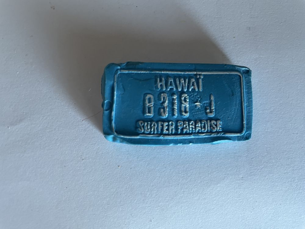 Plaque haway bleu 5 Bures-sur-Yvette (91)