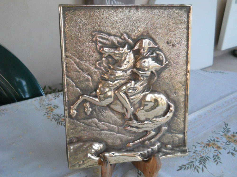 PLAQUE LAITON NAPOLEON 0 Lurs (04)