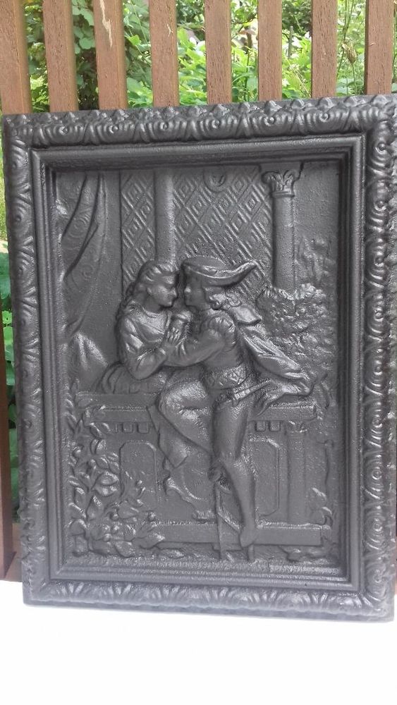 Plaque murale en fonte Rom�o et Juliette 20 Frauenberg (57)