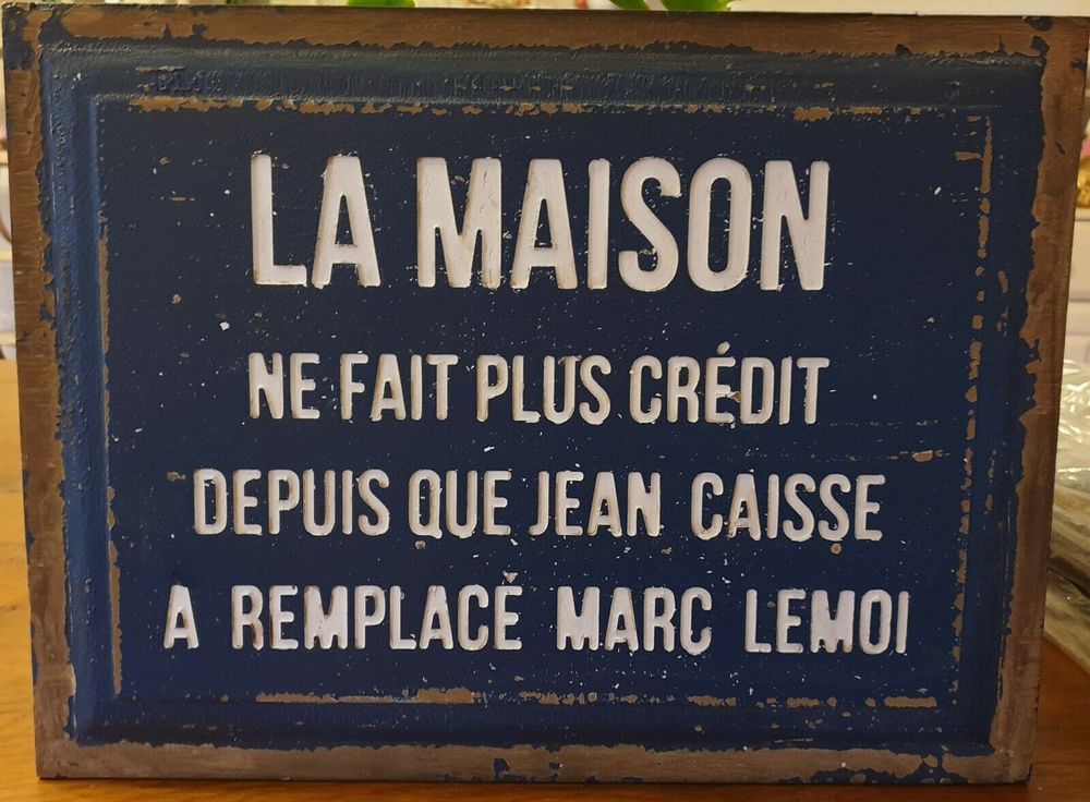 Achetez Plaque Panneau Bois Neuf Revente Cadeau Annonce Vente A Port Le Grand 80 Wb164127960 Mais à partir du 1er avril, c'est niet ! plaque panneau bois la maison ne fait plus credit 30 40 cm a 24