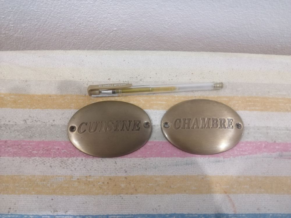 Plaque de porte 5 Le Tampon (97)