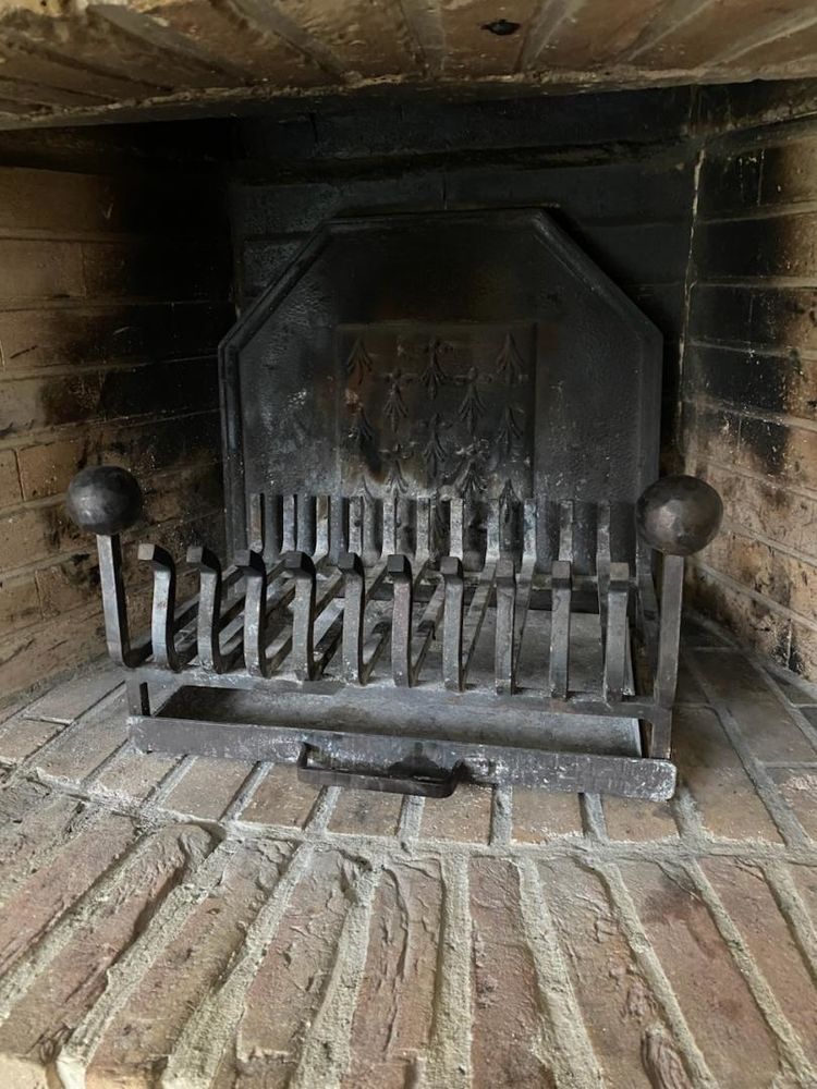 Plaque pour chemin�e plus un chenet 200 Marquette-lez-Lille (59)