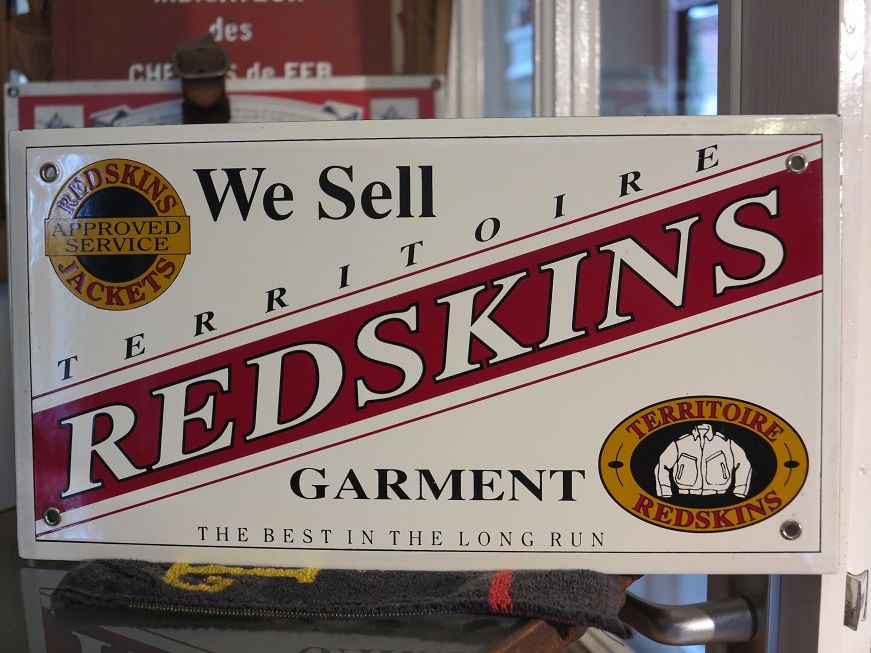 Plaque publicitaire REDSKIN 0 Villepreux (78)