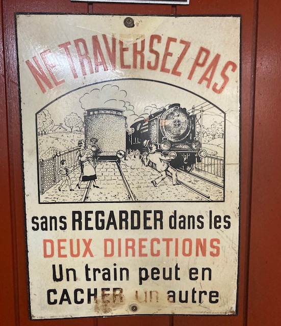 Plaque sncf de garde barri�re 0 L'Union (31)