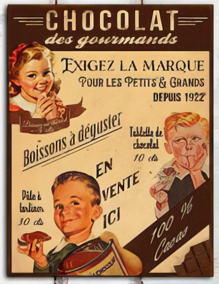 plaque alu vintage 10 Saint-Saviol (86)