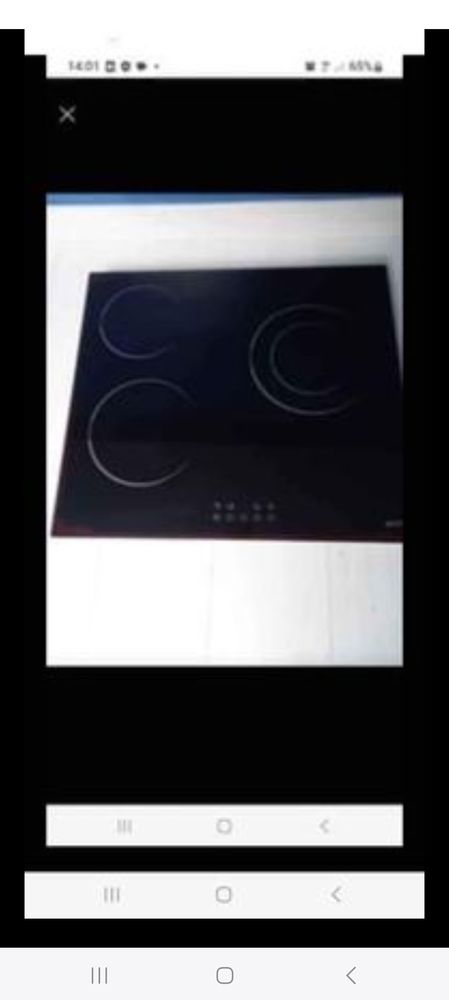 Plaque vitroc�ramique 60 Auby (59)