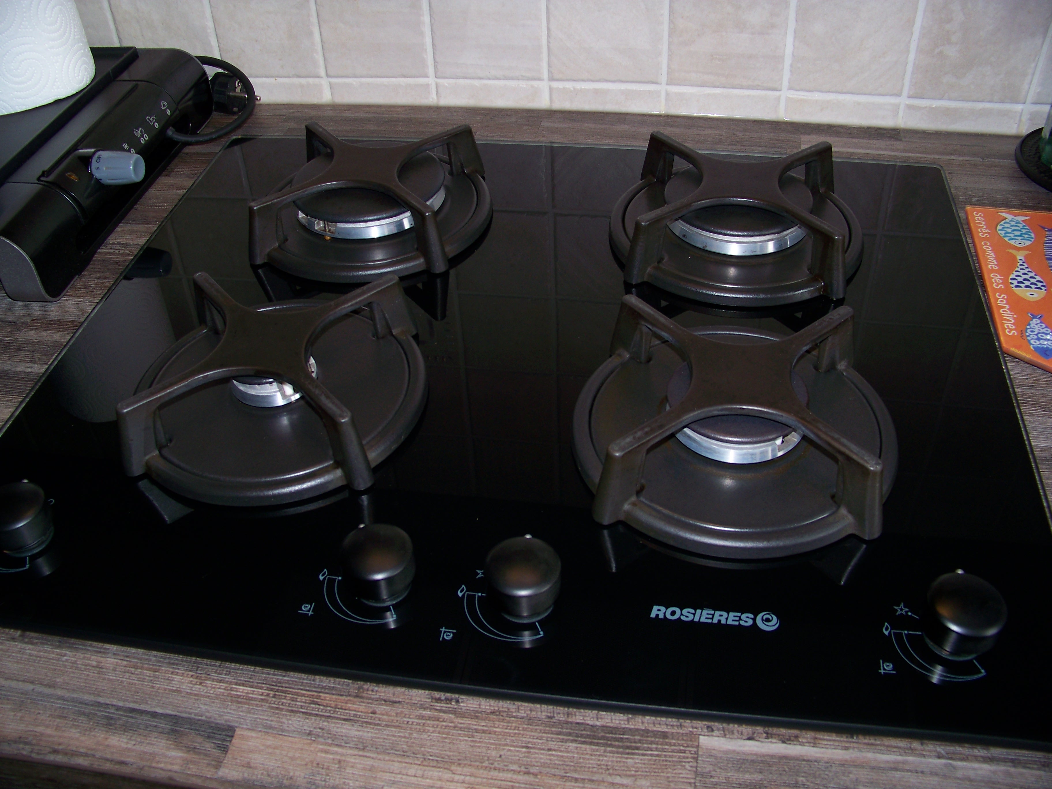 plaque � gaz 0 Le Havre (76)