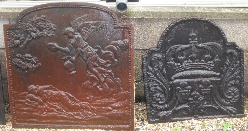 PLAQUES DE CHEMINEE en fonte 0 Plomion (02)