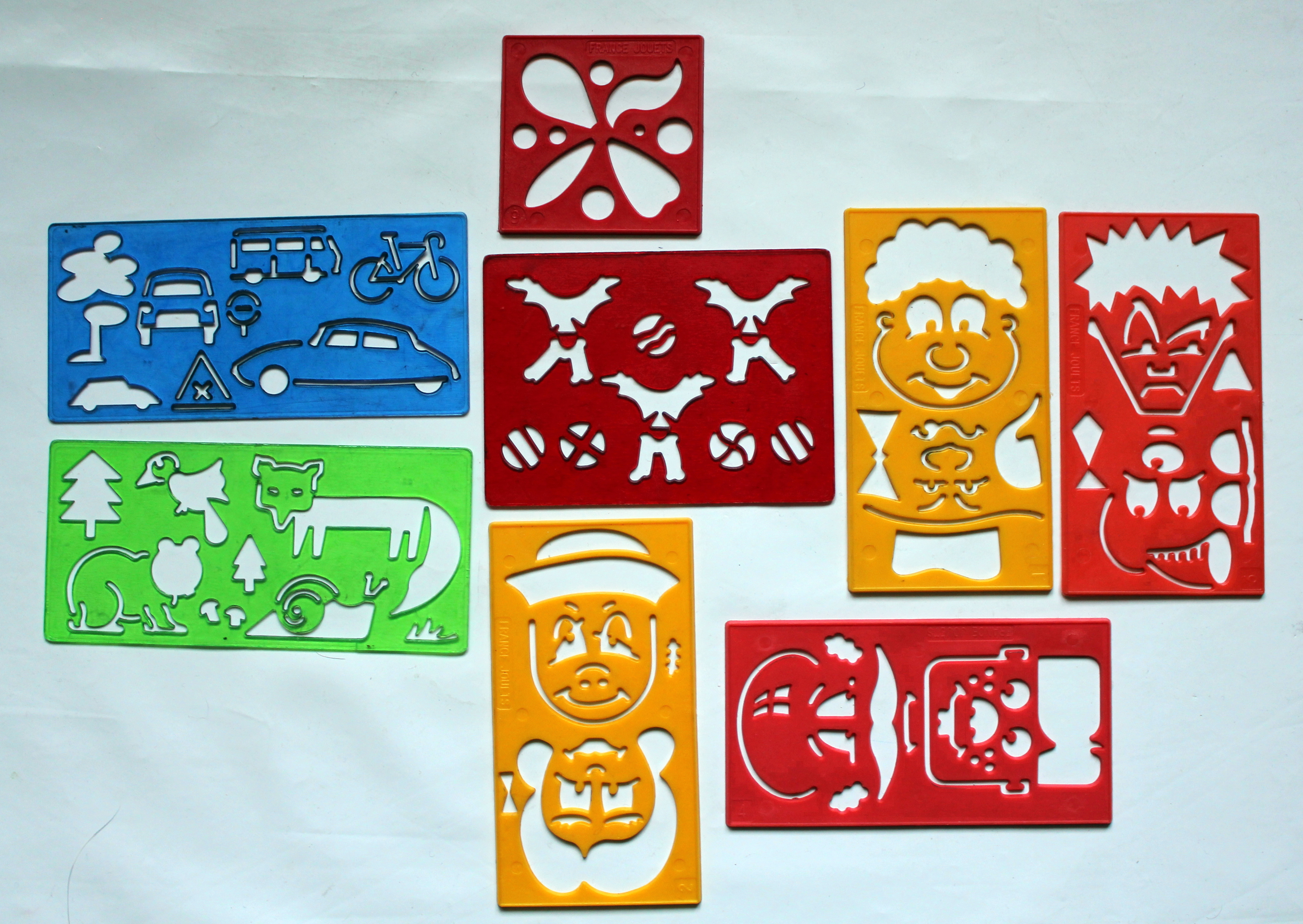 plaques de dessin d�calquage jouet ancien FRANCE JOUETS 7 Issy-les-Moulineaux (92)