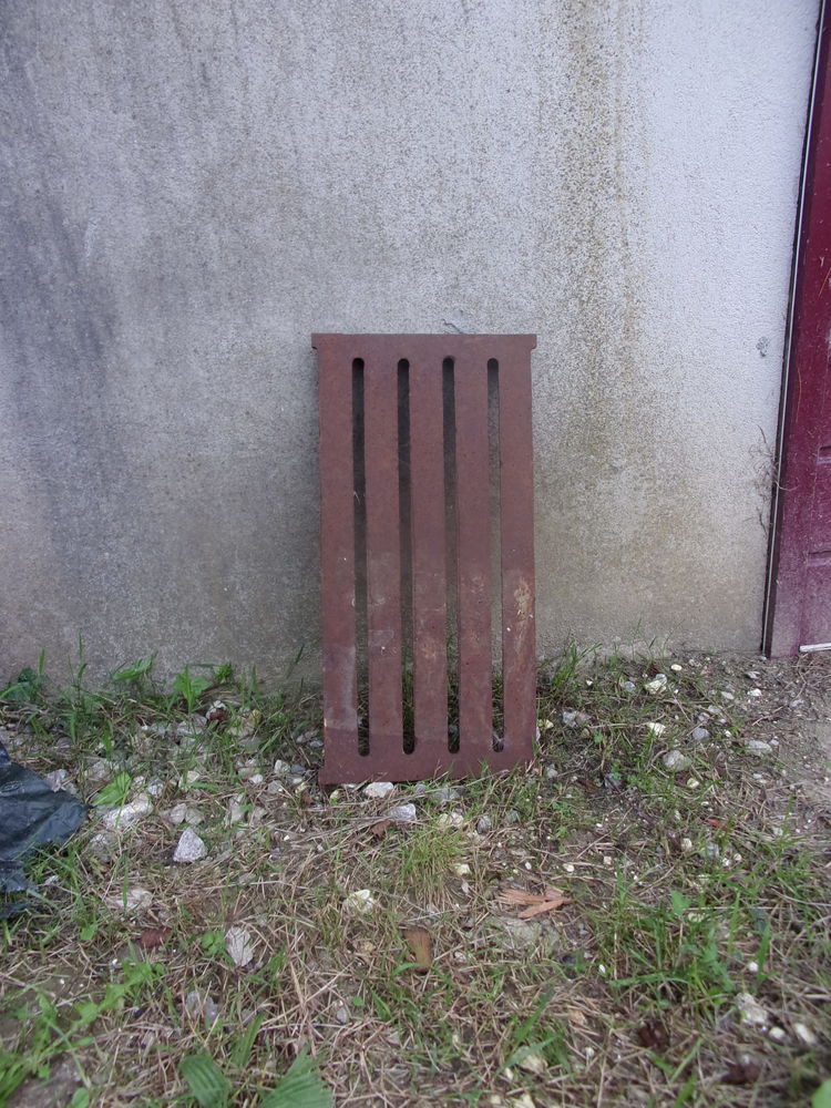 Plaques fonte pour caniveaux 0 Ault (80)