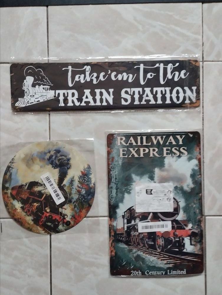 Plaques m�tal locomotive 15 Reims (51)