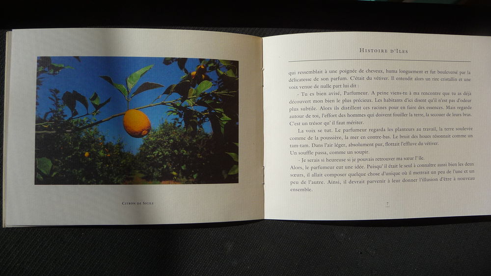 Plaquette  les contes aromatiques  35 Nice (06)