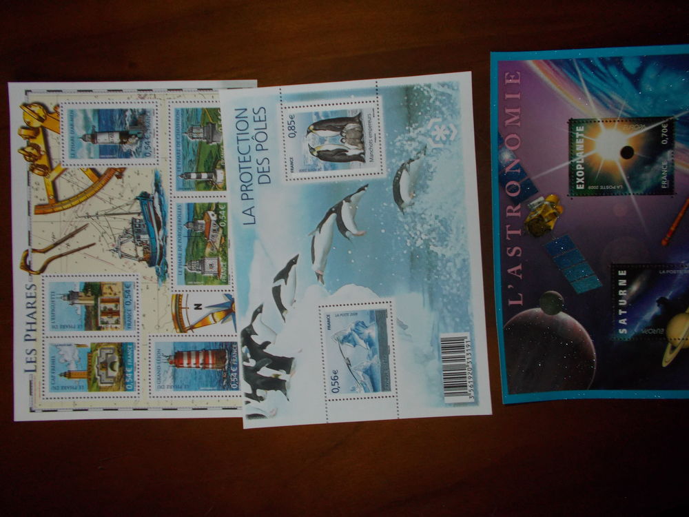 plaquettes de timbres diff�rents th�mes 20 Chissey-en-Morvan (71)