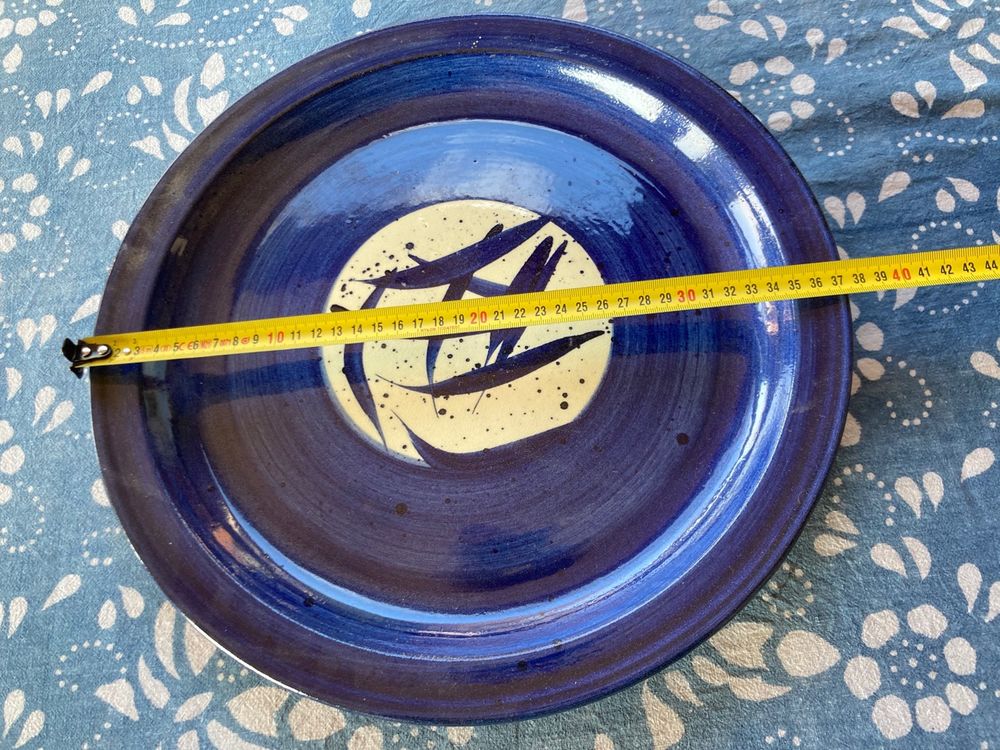 Plat artisanal c�ramique 19 Cachan (94)