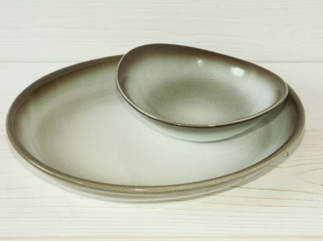 Lot plat & coupelle Salins France Vintage 70 -EXCELLENT ETAT 12 M�rignac (33)