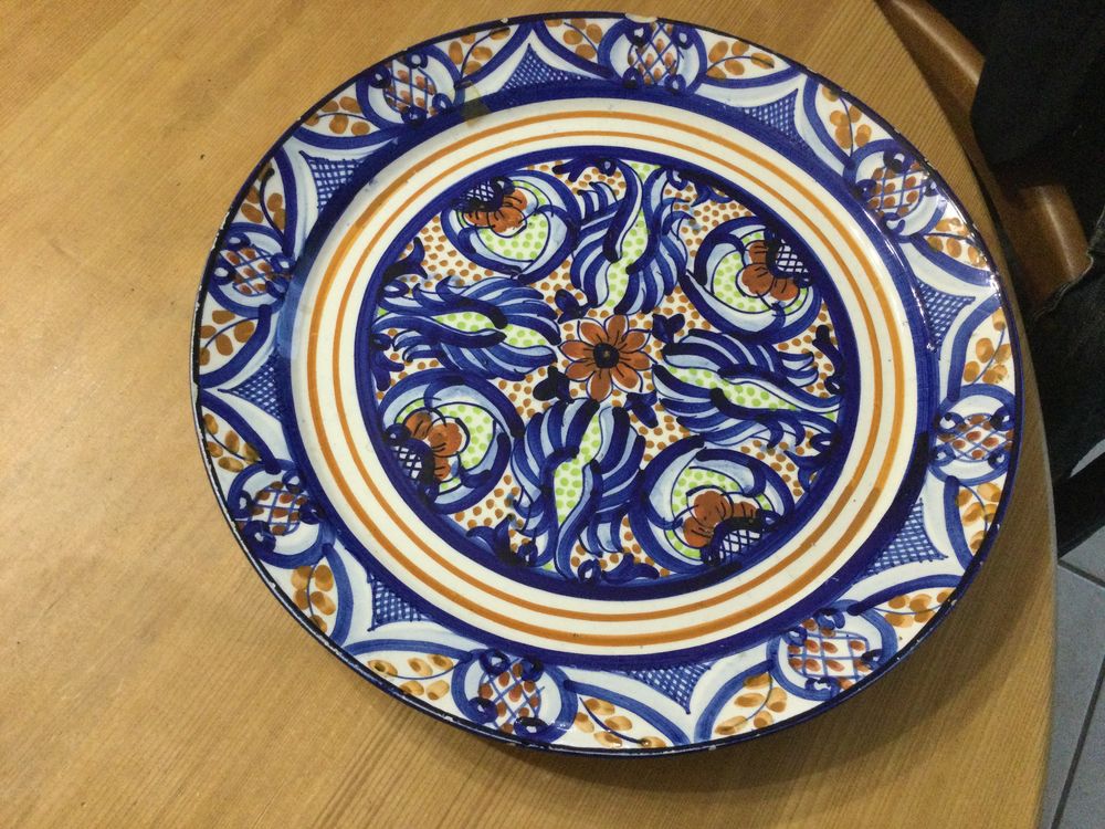 plat d�coratif espagnol P Zorrilla 22 Toulouse (31)
