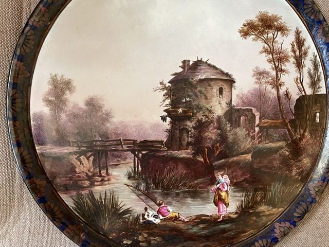 Plat en fa�ence 15 Houdemont (54)