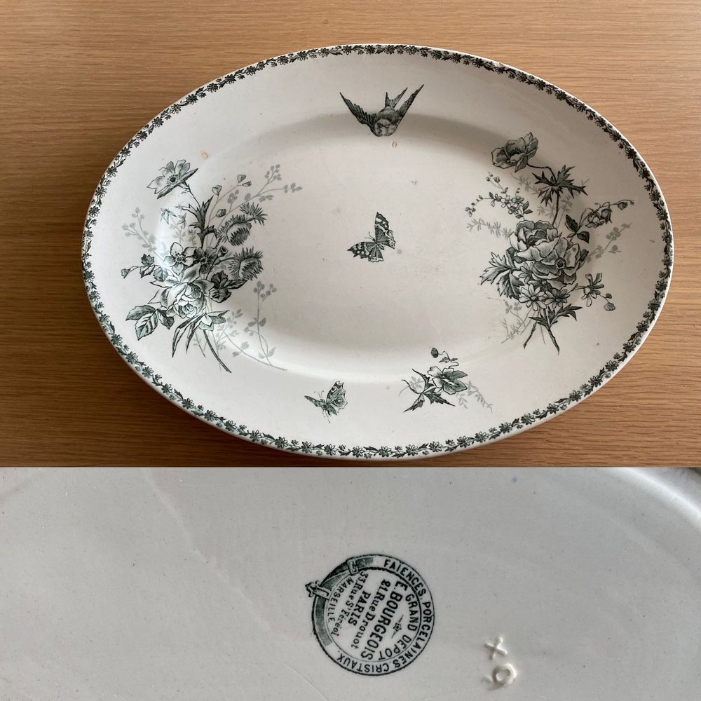 plat oval grand depot Bourgeois 20 Vaur�al (95)