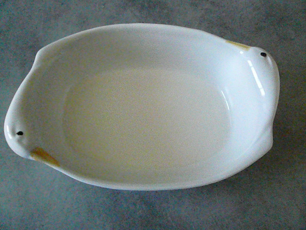 Plat ovale en fa�ence 9 Franqueville-Saint-Pierre (76)