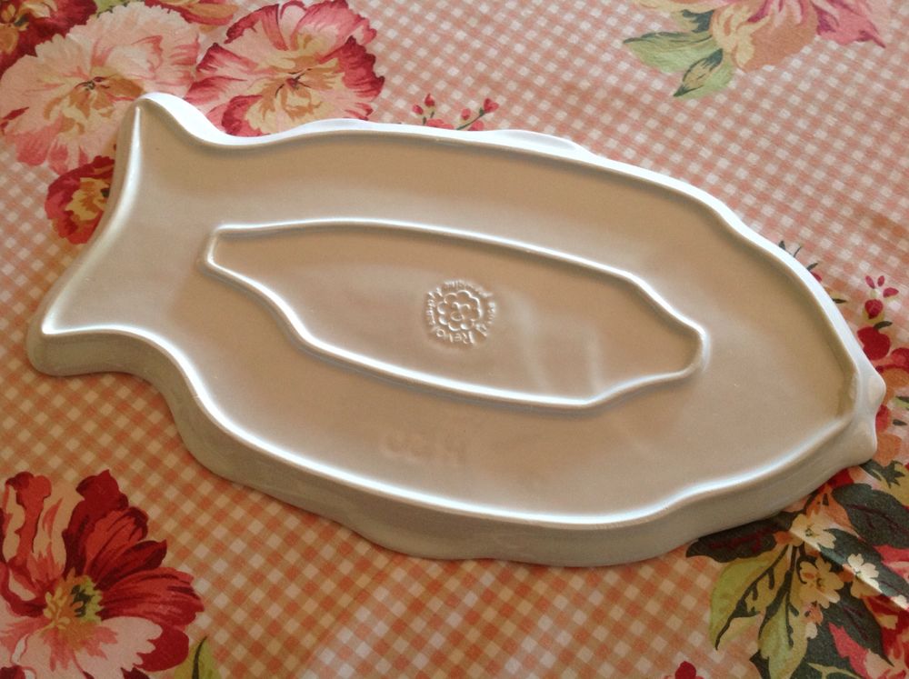 plat � poisson en porcelaine blanche pla 4 Strasbourg (67)