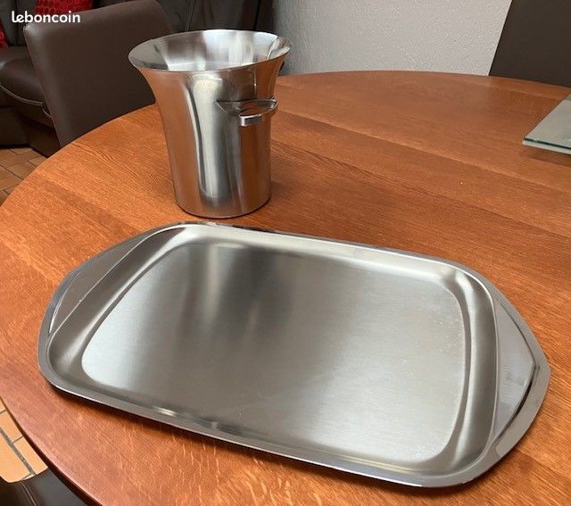 Plat et seau � champagne Guy Degrenne 0 Les Essarts-le-Roi (78)