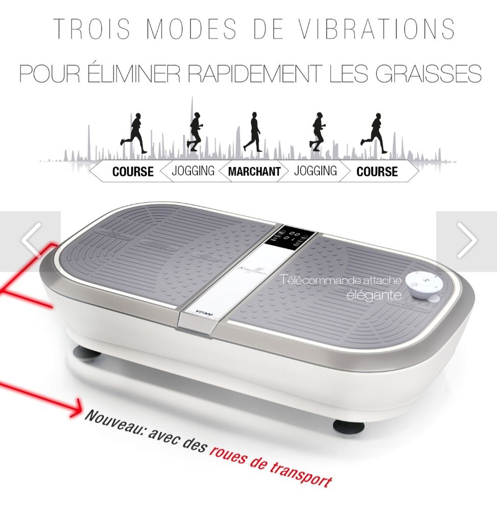 Plate-forme vibrante sportstech VP300 100 Servon (50)
