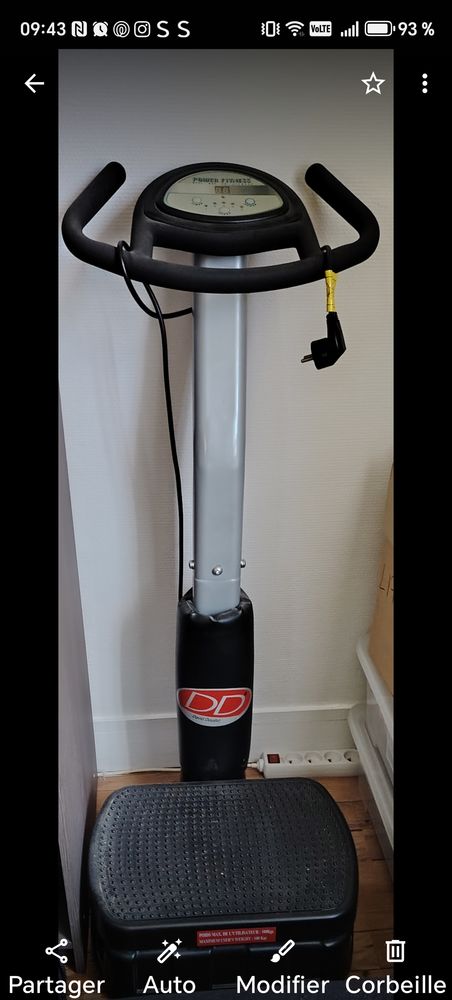 Plate-forme vibrante 100 Eaubonne (95)