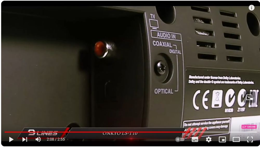 PLATEAU BARRE AUDIO ONKYO LS-T10-3D 55 Mimizan (40)