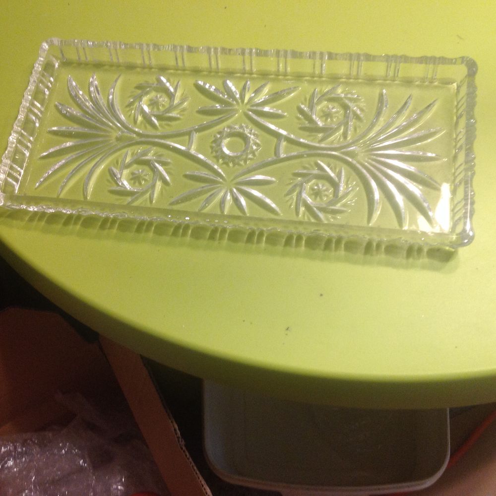 Plateau en cristal 8 M�ricourt (62)