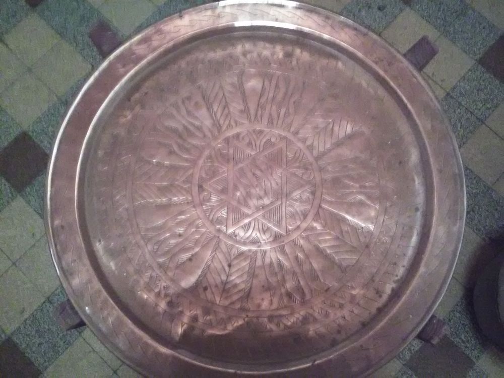 Plateau en cuivre 35 Cusset (03)