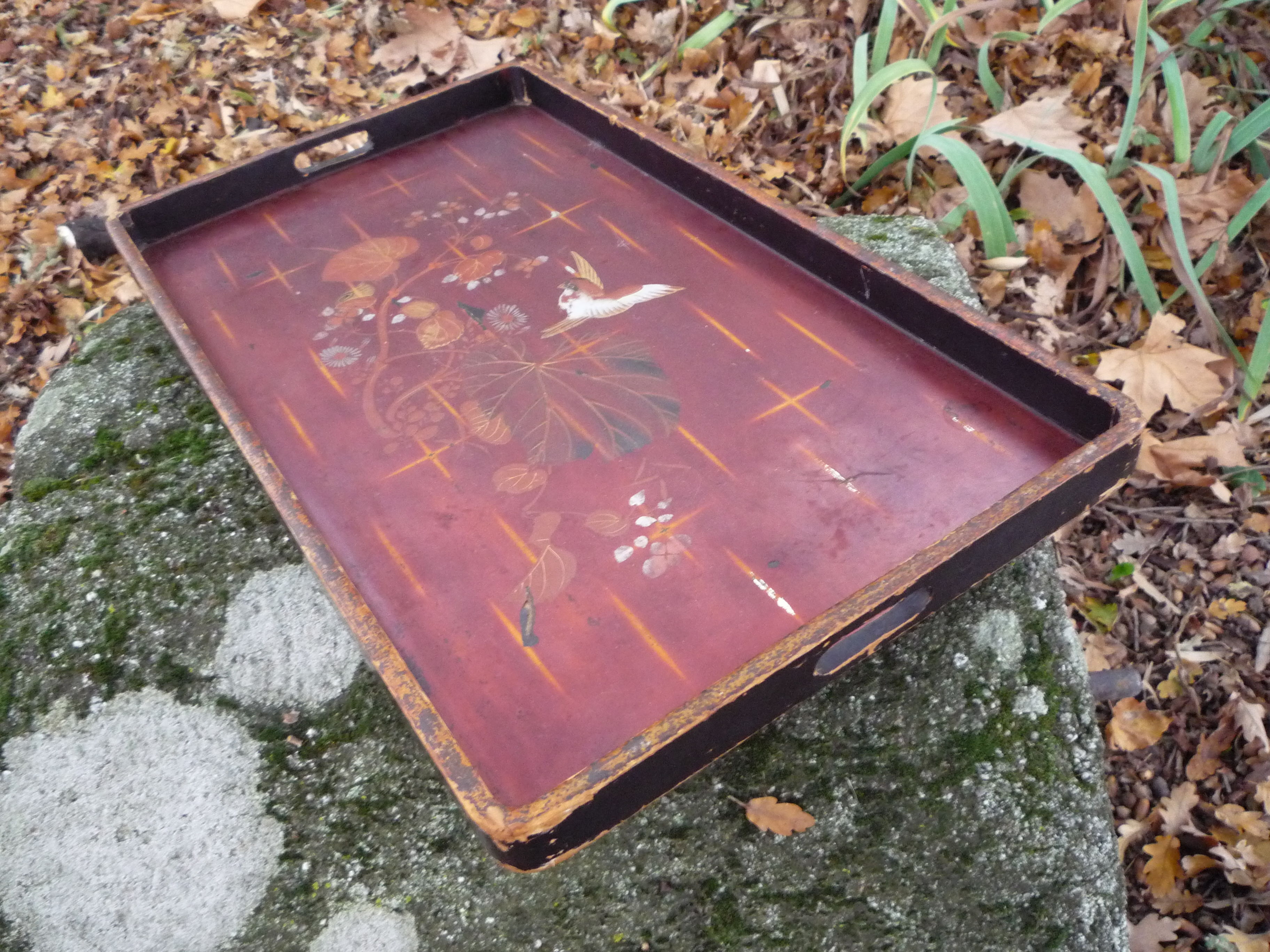 Plateau laque de chine/d�cor japonisant 45 Castres (81)