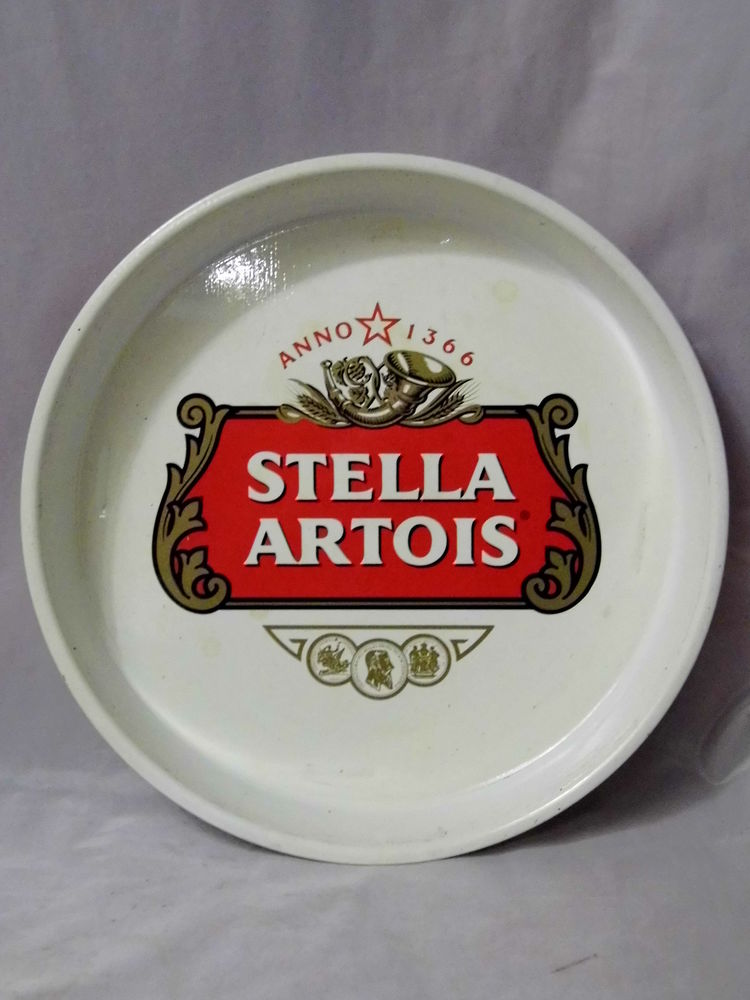 Plateau publicitaire STELLA ARTOIS caf� biere bistrot vintage 20 Petite Synthe (59)