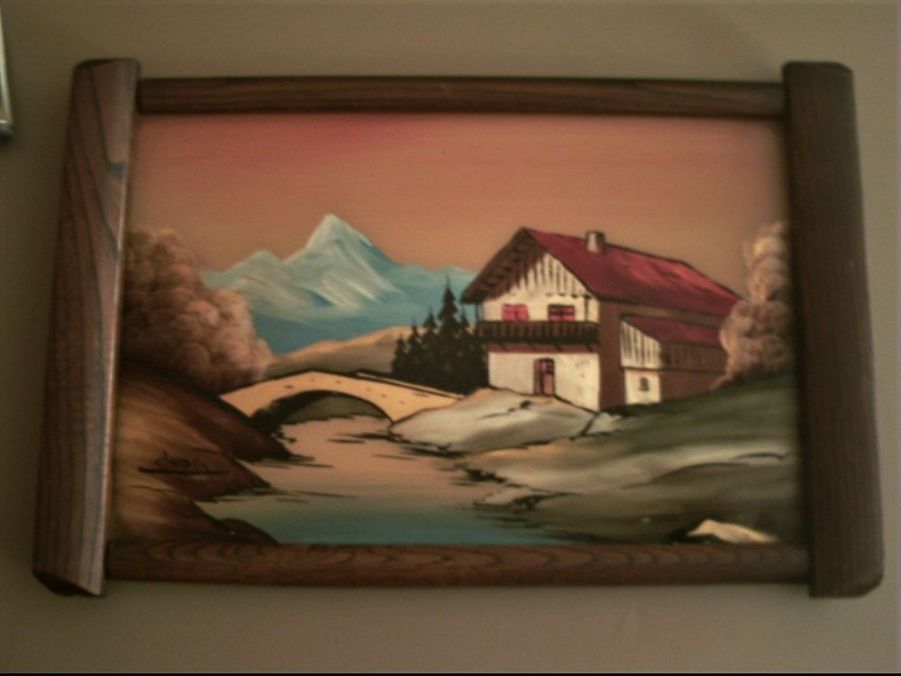 Plateau de service signe DOPE - vintage- 40 �loyes (88)