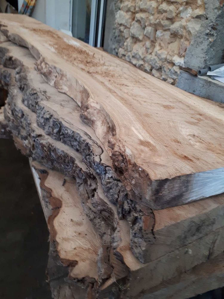 Lot plateaux et planches en Orme tr�s sec 850 Pellevoisin (36)