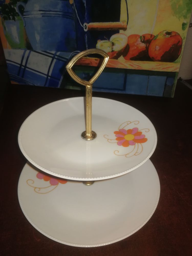 2 plateaux en porcelaine 15 Le Creusot (71)