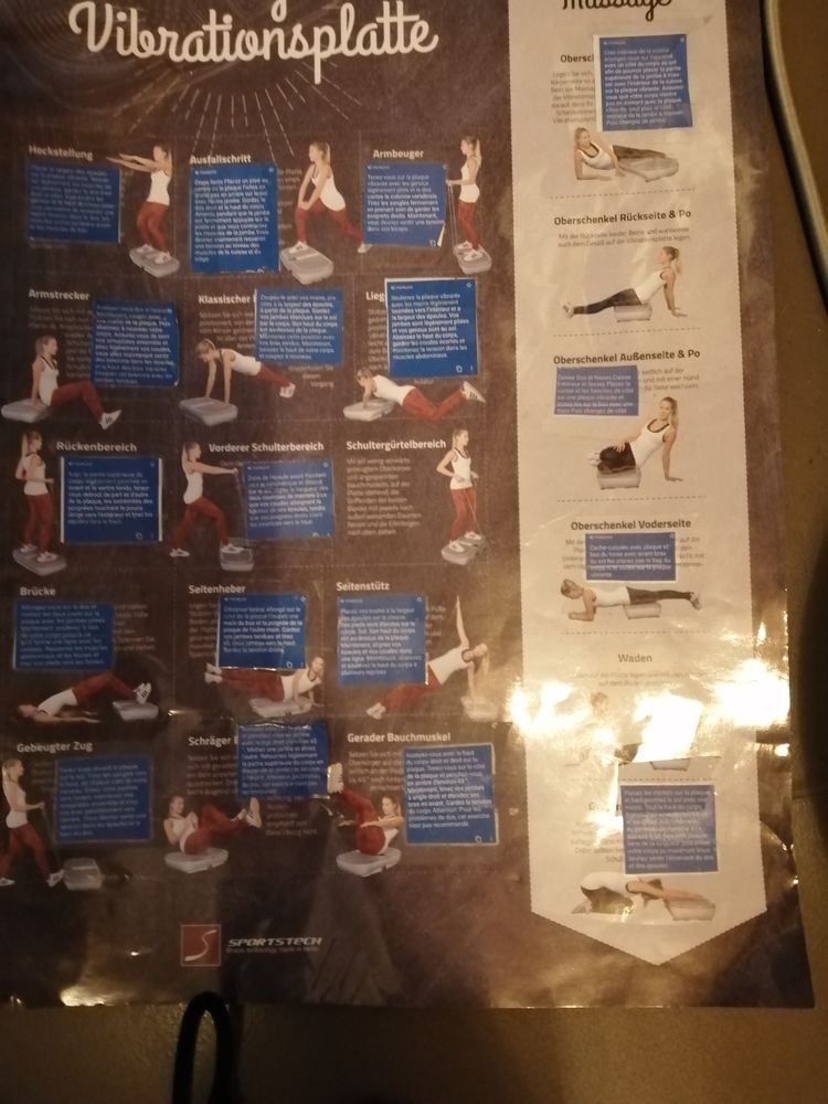 Plateforme vibrante t�l�command�e avec accessoires 180 Noisy-le-Grand (93)