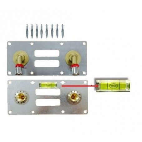 Platine double multichouche � sertir 16 mm sortie de cloison NEUF 37 Lens (62)