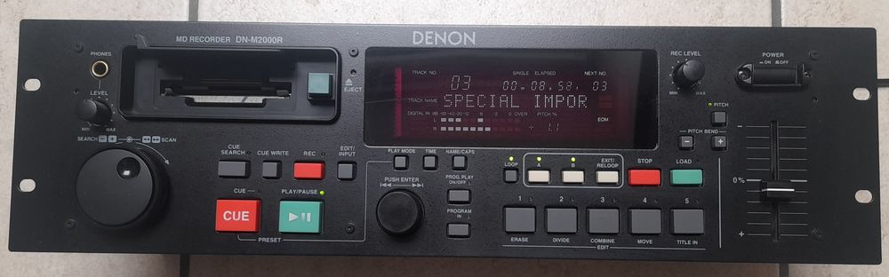 Platine MD 585 Chauny (02)