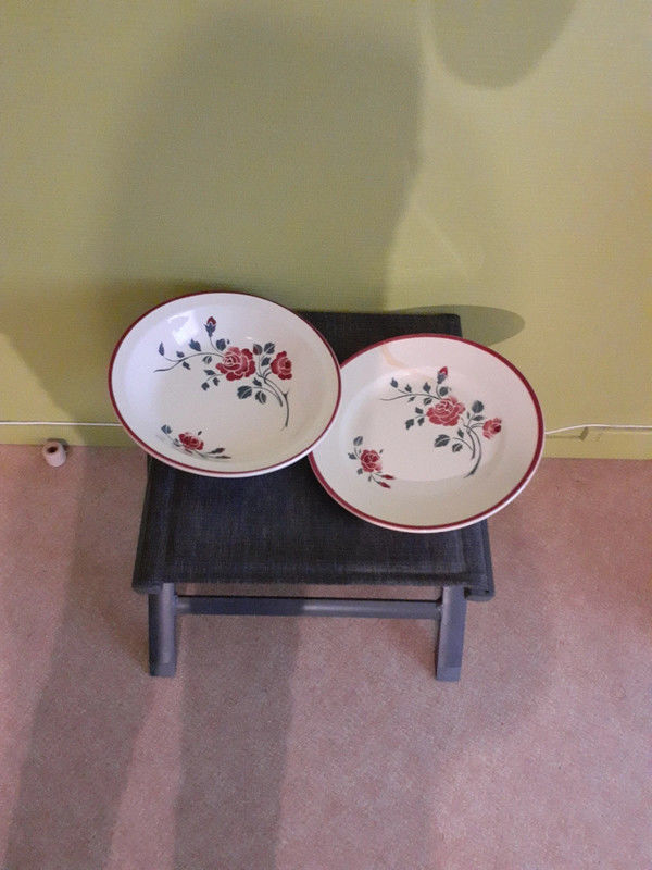 Lot plats anciens 30 Ch�nehutte-Tr�ves-Cunault (49)